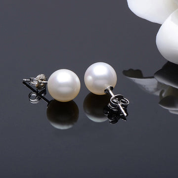 Free Pearl Stud Earrings