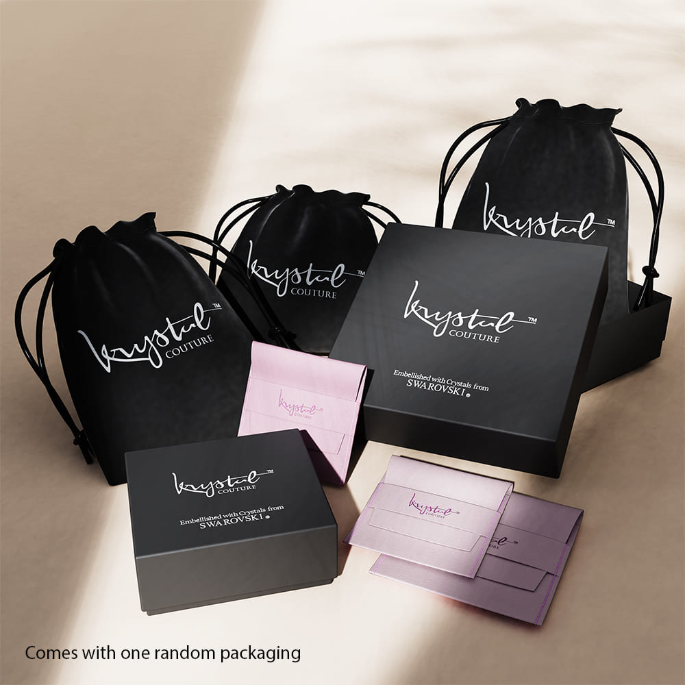 Elegant Rose Gold Stud Earrings Embellished with Swarovski® crystals