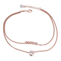 Krystal Couture Anklet Embellished with Swarovski® crystals