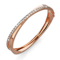 Perfection Bangle Embellished with Swarovski® crystals