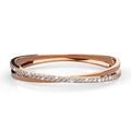 Perfection Bangle Embellished with Swarovski® crystals