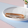 Perfection Bangle Embellished with Swarovski® crystals