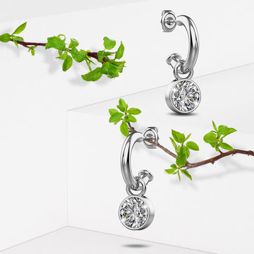 Bella Chic Earrings Embellished with Swarovski® crystals