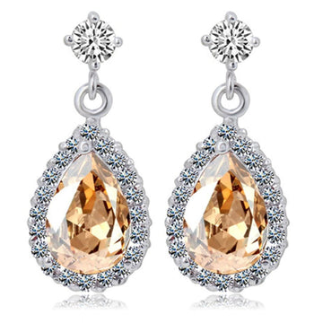 Isabella Earrings Embellished with Swarovski® crystals