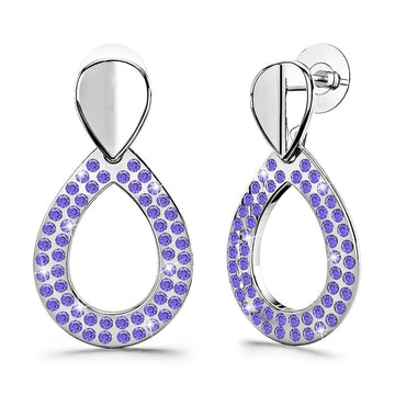 Fabulously You Earrings Embellished with Swarovski® crystals