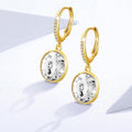 Precious Drop Earrings Clear Embellished with Swarovski® crystals