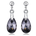 Elmina Crystal Drop Earrings Embellished with Swarovski® crystals