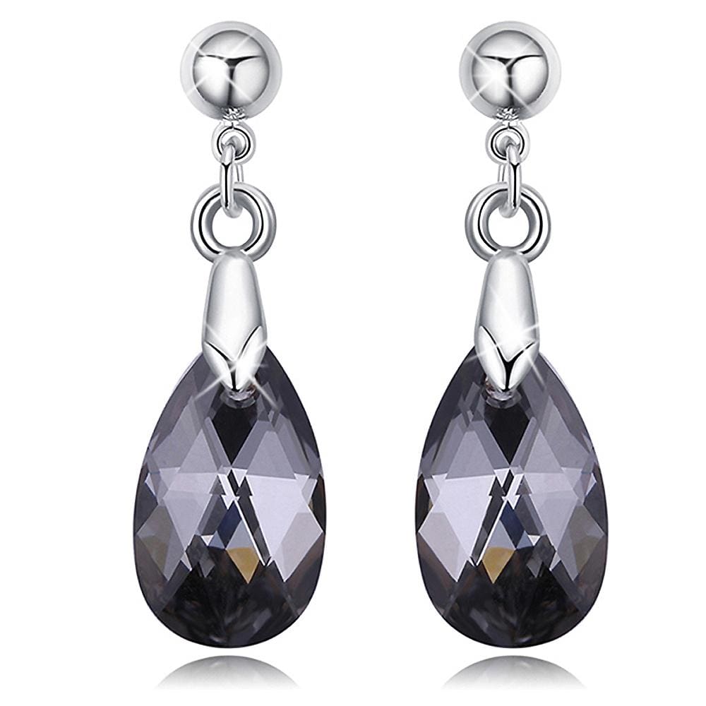 Elmina Crystal Drop Earrings Embellished with Swarovski® crystals