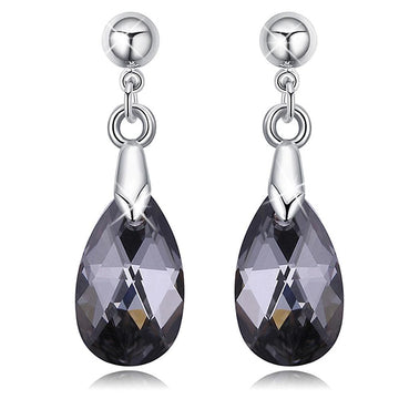 Elmina Crystal Drop Earrings Embellished with Swarovski® crystals
