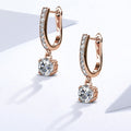 Dangle Earrings Embellished with Swarovski® crystals