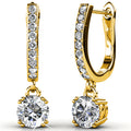Dangle Earrings Embellished with Swarovski® crystals