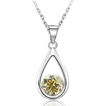 Morning Dew Necklace Embellished with Swarovski crystals