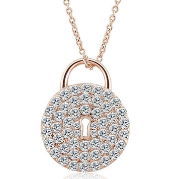 Fancy Padlock Necklace