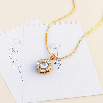 Lux Pendant Necklace Embellished With SWAROVSKI® Crystals