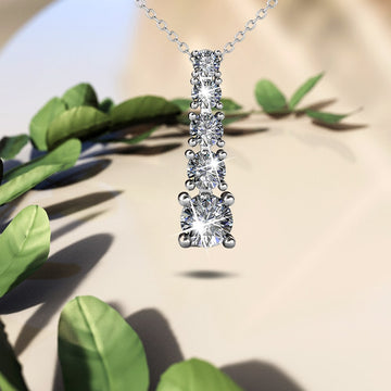 Crystal Tower Brilliance Necklace Embellished with Swarovski® crystals
