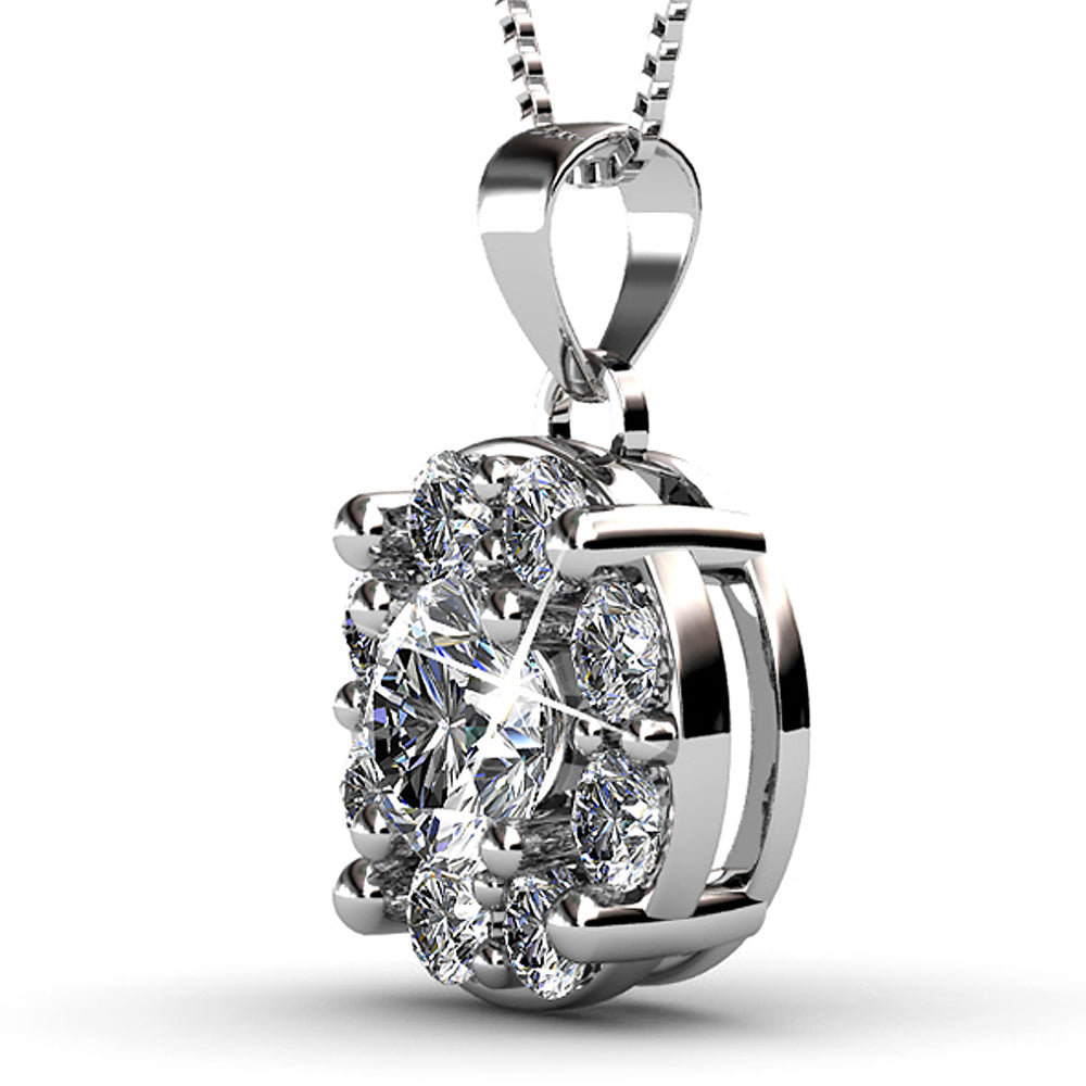 Gala Queen Necklace Embellished with Swarovski® crystals