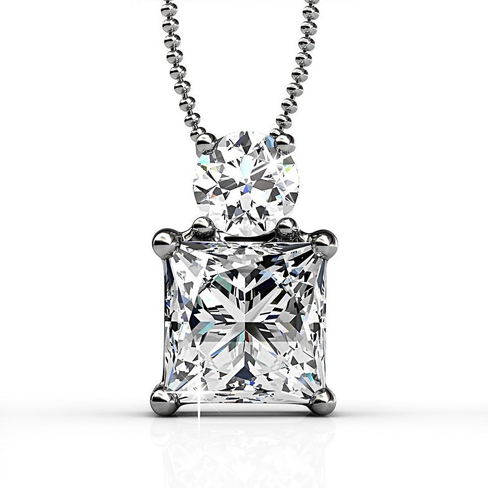 Treasure Piece Short Necklace Embellished with Swarovski® crystals