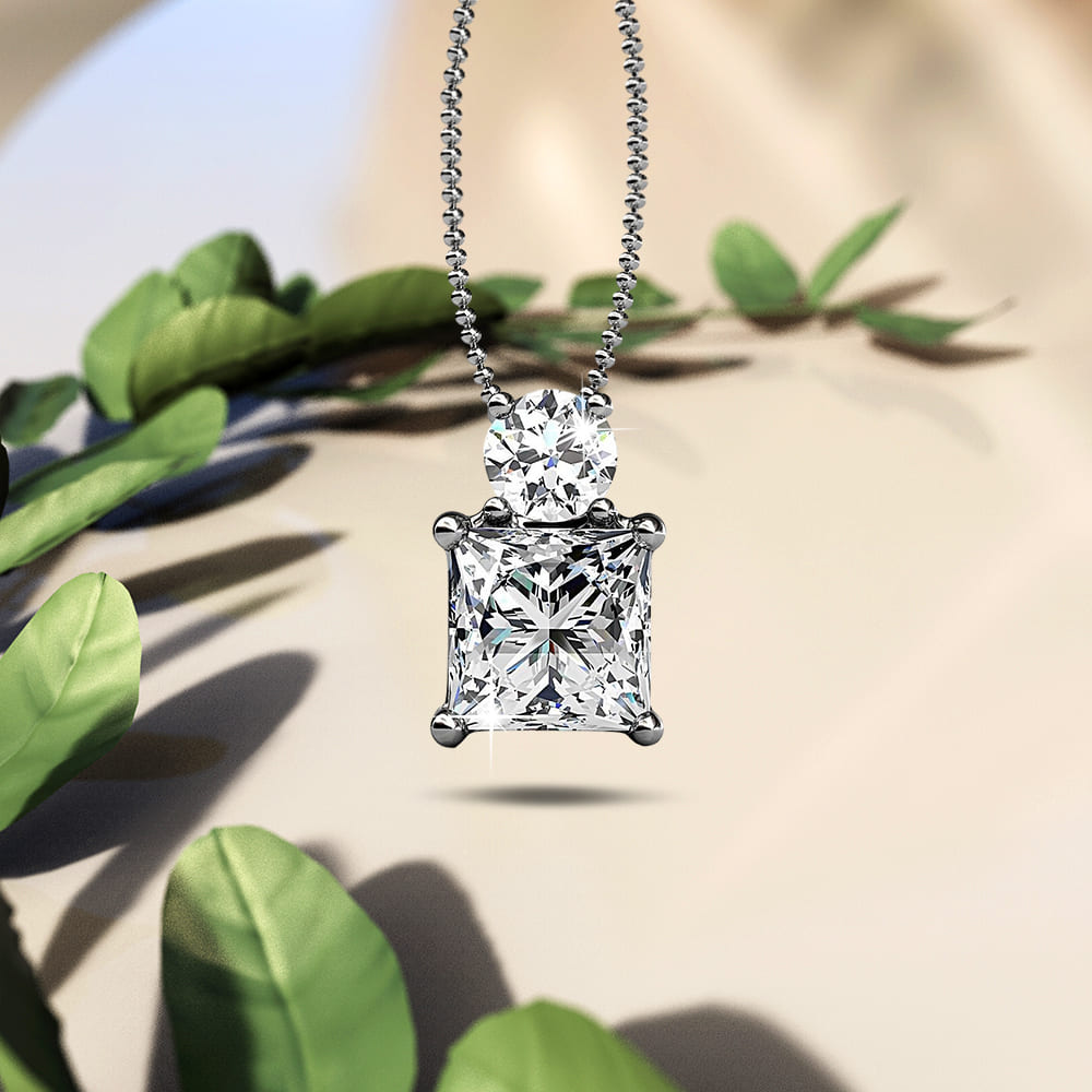 Treasure Piece Short Necklace Embellished with Swarovski® crystals