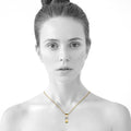 Shine Bright Pendant Necklace in Gold Embellished with Swarovski® crystals