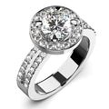 Bloom Halo Ring Embellished With SWAROVSKI® Crystals