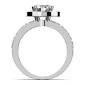Bloom Halo Ring Embellished With SWAROVSKI® Crystals