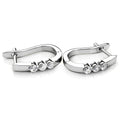 Boxed 2 Pairs Hoop Earrings Set Embellished with Swarovski® crystals - Brilliant Co