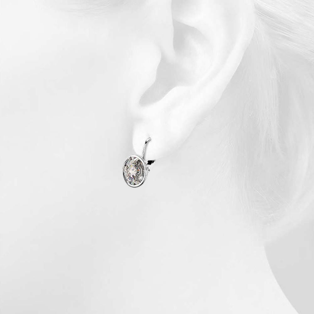 Boxed 2pc Set Embellished with Swarovski® Crystals