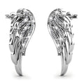 Boxed Fly High Wing White Gold Set Embellished with Swarovski® Crystals - Brilliant Co