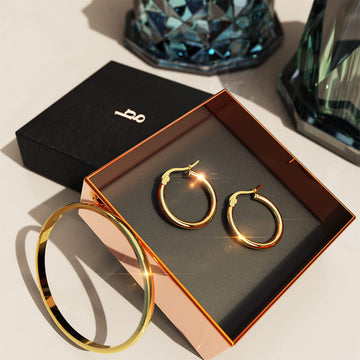 Boxed Forever Need Bangle and Earrings Set