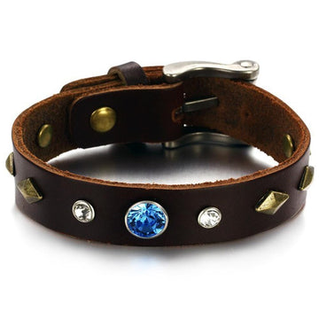 Genuine Leather Wrap Bracelet