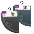 Paws & Claws PET NON SLIP RUBBER FOOD MAT 2PCS - Brilliant Co