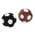Paws & Claws 13CM PLUSH SOCCER BALL WITH SQUEAKER PET TOY