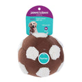 Paws & Claws 13CM PLUSH SOCCER BALL WITH SQUEAKER PET TOY