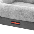 Paws & Claws WINSTON ORTHOPEDIC FOAM WALLED BED MEDIUM - GREY - Brilliant Co
