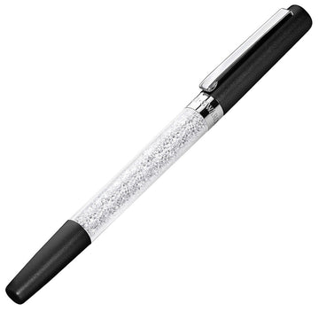 SWAROVSKI® Crystalline Stardust Rollerball Pen - Black