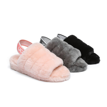 Australian Shepherd® Women Fluffy Slide Puffy