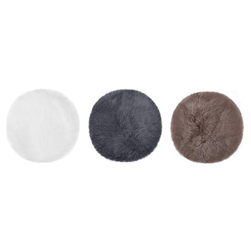 TARRAMARRA Round Wool Seat Cushion 40cm X 40cm