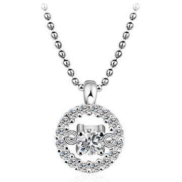 Solid 925 Sterling Silver Malificent Necklace - Brilliant Co