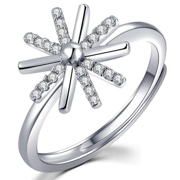 Solid 925 Sterling Silver Sunshine Ring