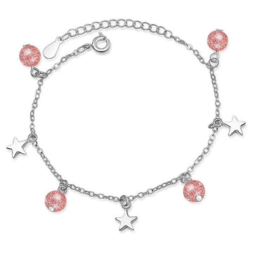 Starred Candy Charm Bracelet