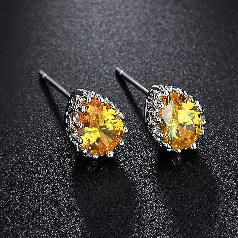 Annie Bloom Earrings Tiana Bloom Earrings Yellow