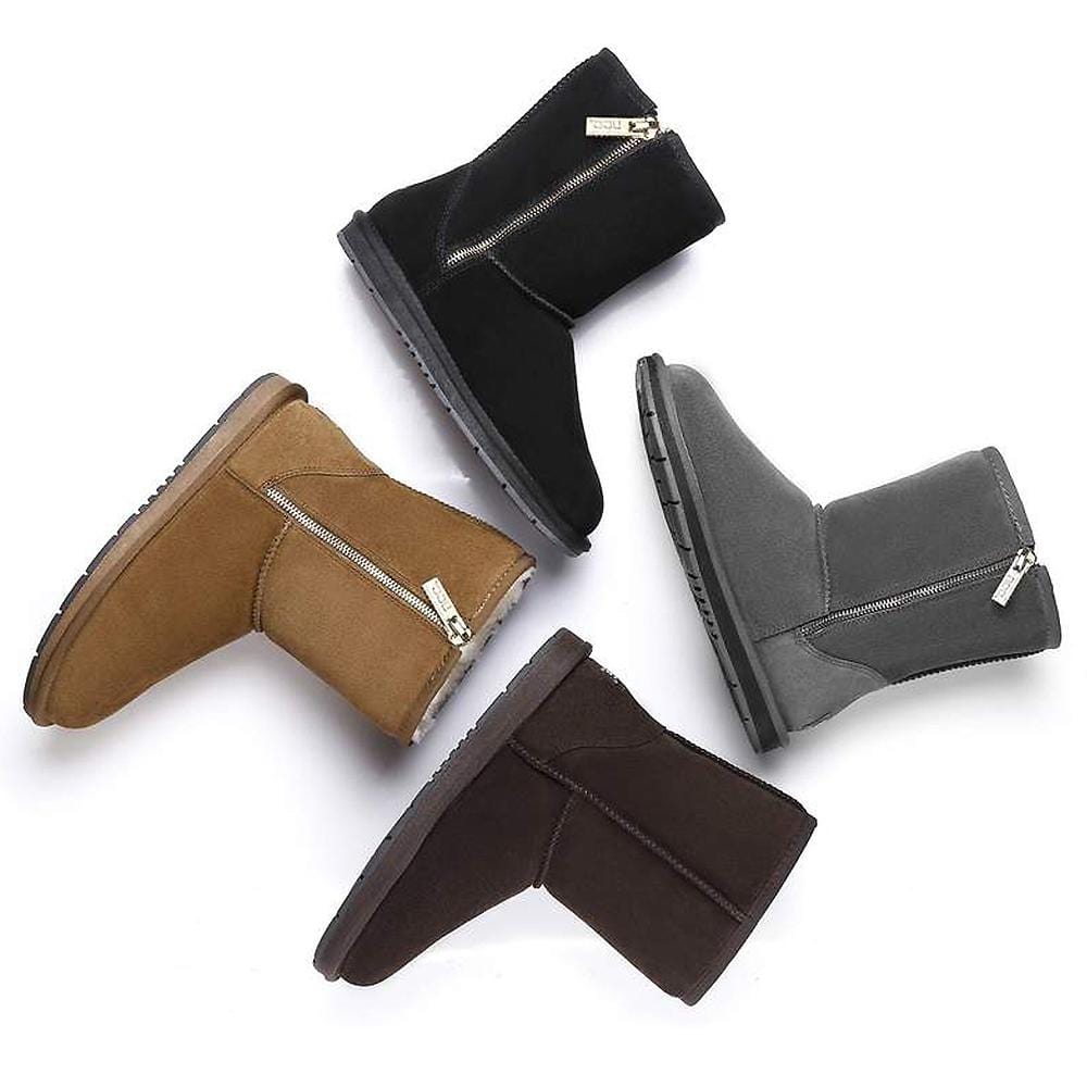 AS UGG Boots Short Zipper #511015 - Brilliant Co