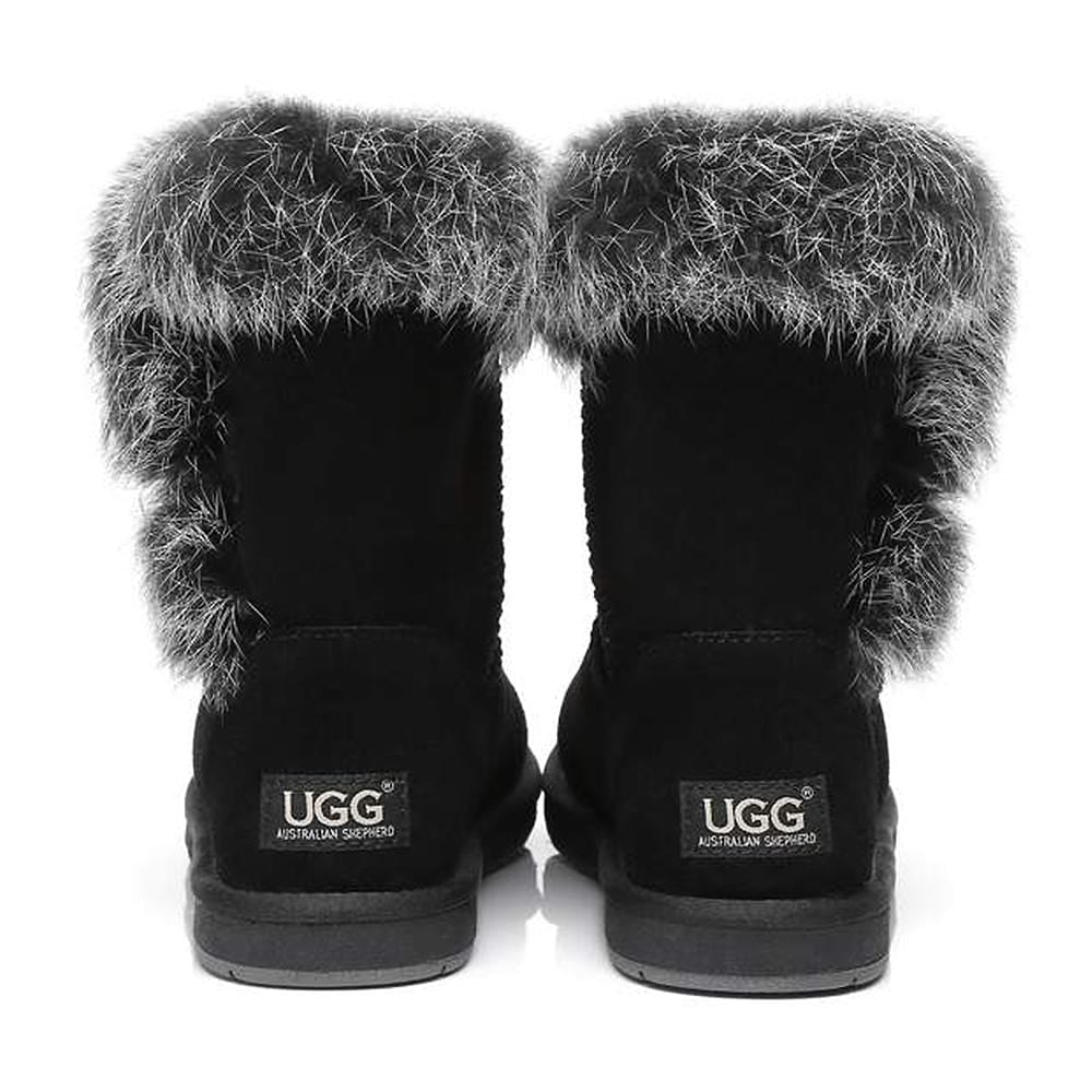 AS UGG Short Button Boots Donna #521009 - Brilliant Co