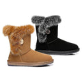 AS UGG Short Button Boots Donna #521009 - Brilliant Co