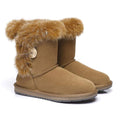 AS UGG Short Button Boots Donna #521009 - Brilliant Co