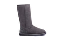 UGG Footwear Grey / AU Ladies 4 / Men 2 / UK 2 / EU 35 UGG Boots Australia Premium Double Face Sheepskin Tall Classic Water Resistant #15901