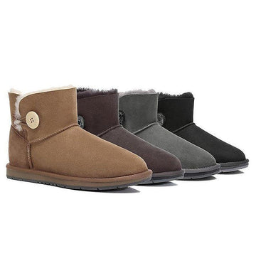 UGG Footwear UGG Boots Australia Premium Double Face Sheepskin Mini Button,Water Resistant #15702