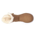 UGG Footwear UGG Boots Australia Premium Double Face Sheepskin Short Button,Water Resistant #15802
