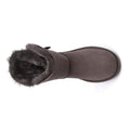 UGG Footwear UGG Boots Australia Premium Double Face Sheepskin Short Button,Water Resistant #15802