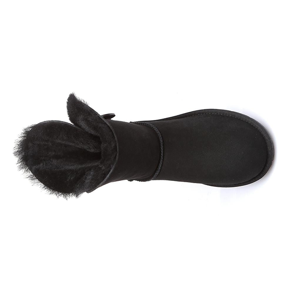 UGG Footwear UGG Boots Australia Premium Double Face Sheepskin Short Button,Water Resistant #15802
